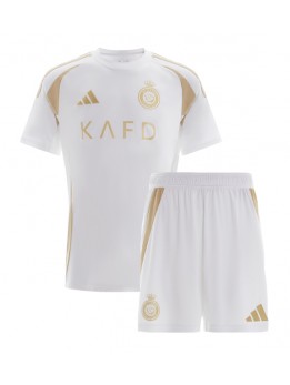Al-Nassr Ausweichtrikot für Kinder 2024-25 Kurzarm (+ Kurze Hosen)